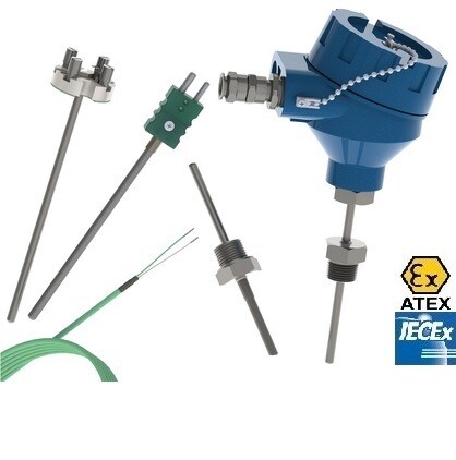 Capteur de température à thermocouple ATEX IECEx 