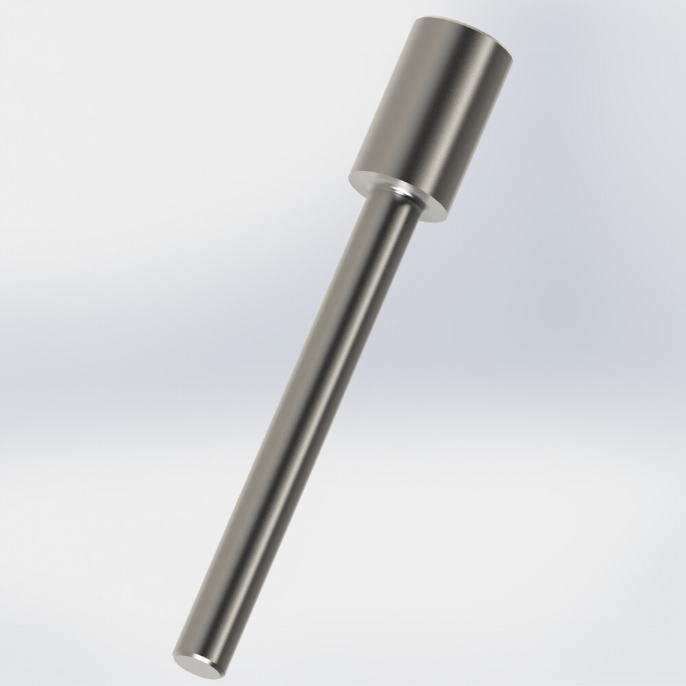 Barstock weld-in thermowell straight form