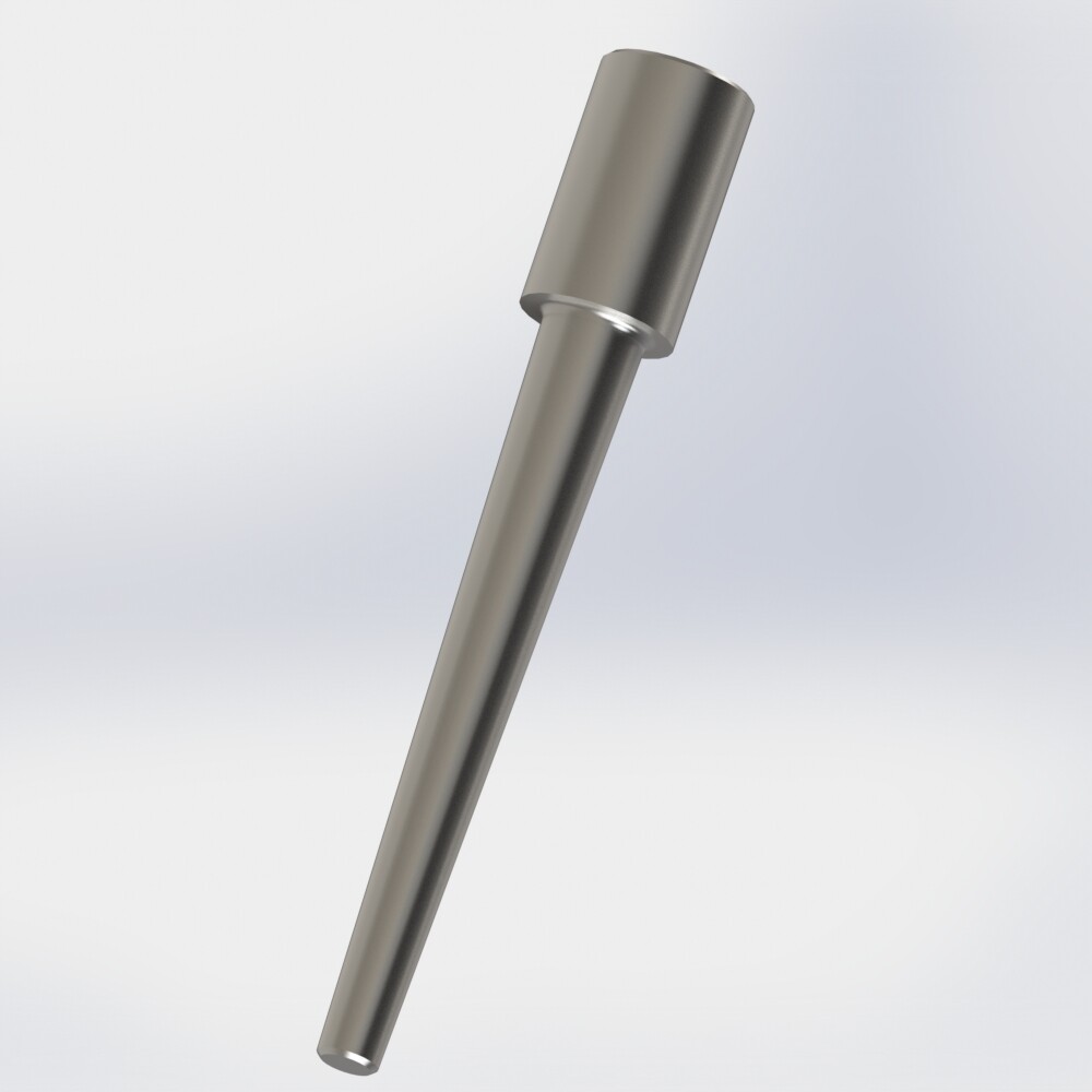 Barstock weld-in thermowell tapered form