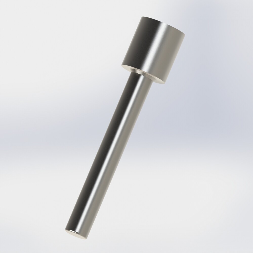 Weld-in fabricated thermowell straight form