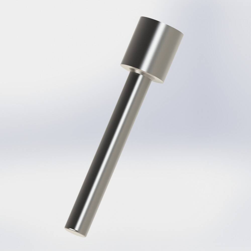 Straight weld-in thermowell